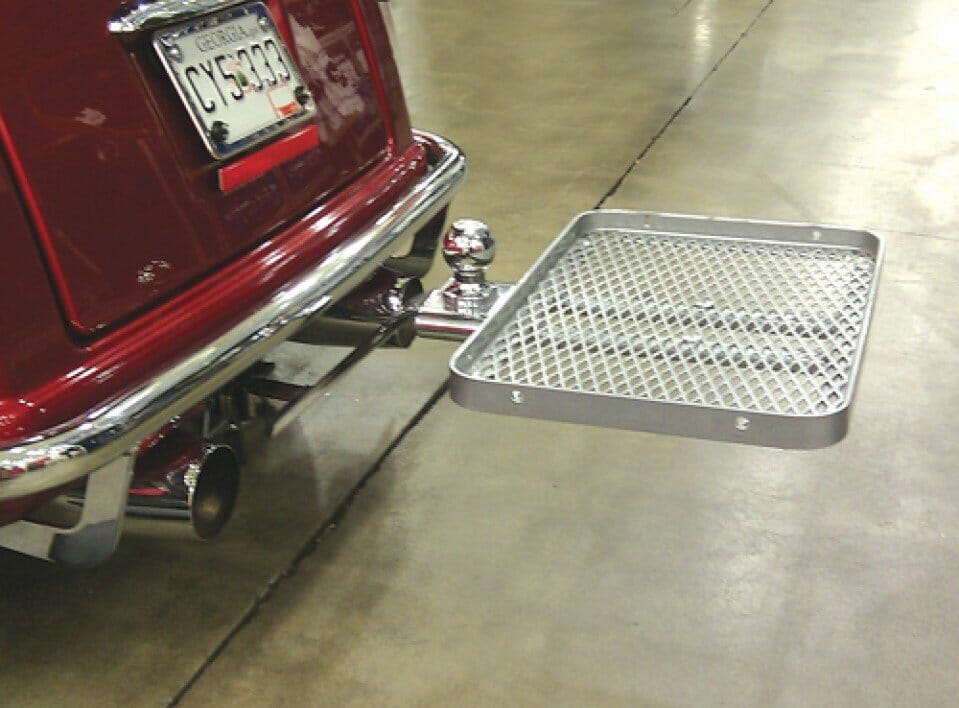 Quick-Detach Trailer Hitch Rack