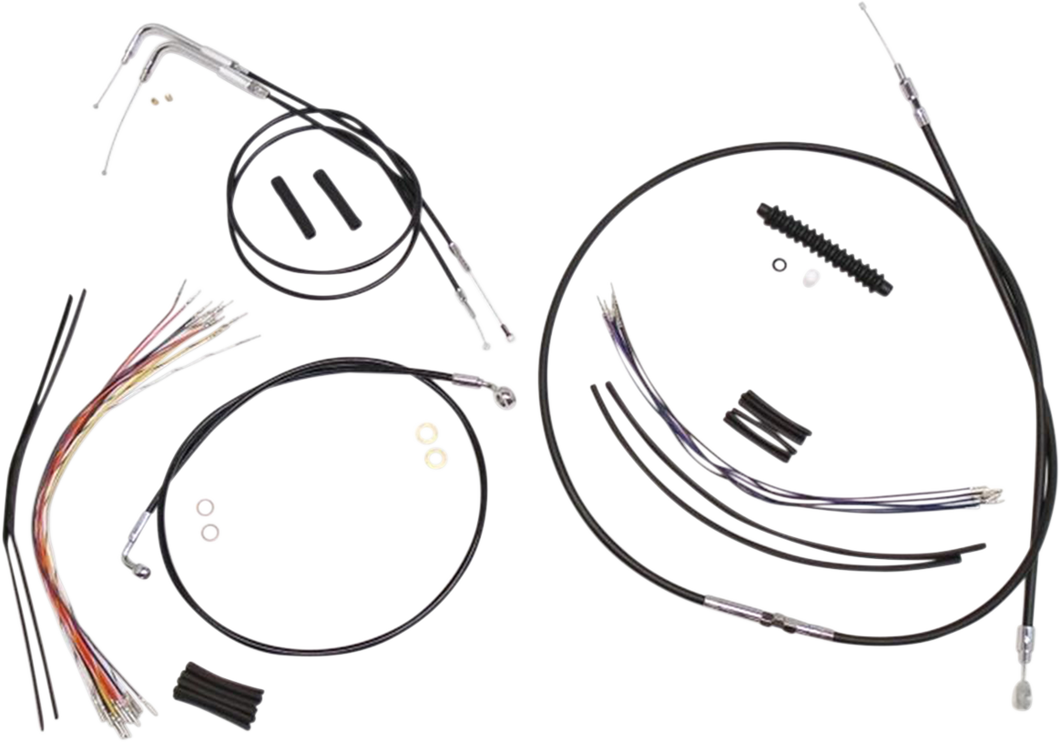 XR Handlebar Installation Kit - 12"-14" Ape Hangers - '11-'14 FLS - Black