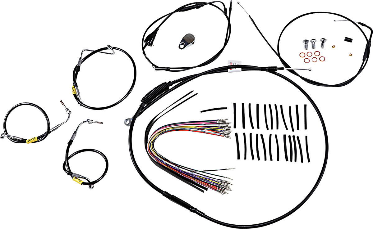 Control Kit for Early Touring Bikes with Bagger Bar Handlebars