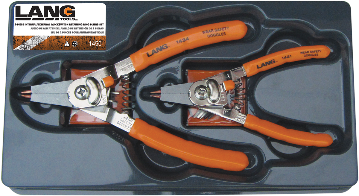 Two-Piece Retaining Ring Pliers Set