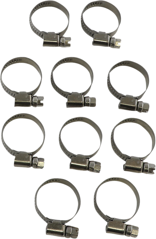 Embossed Stainless Steel Hose Clamps