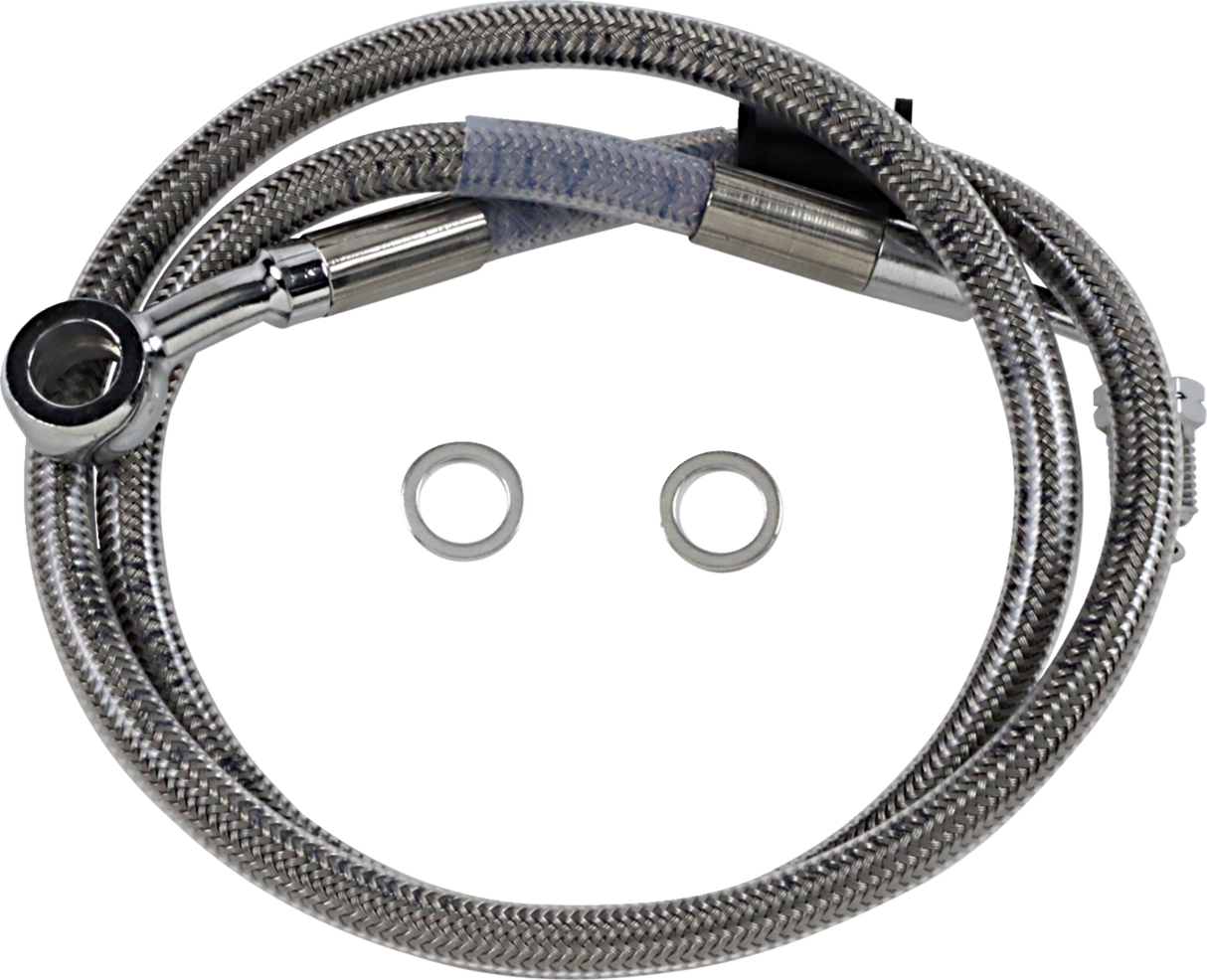 Extended Length Stainless Steel Brake Line
