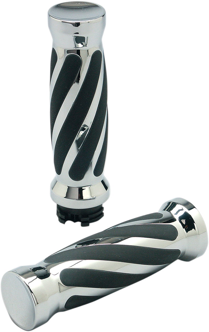 Custom Twisted Rubber Grips