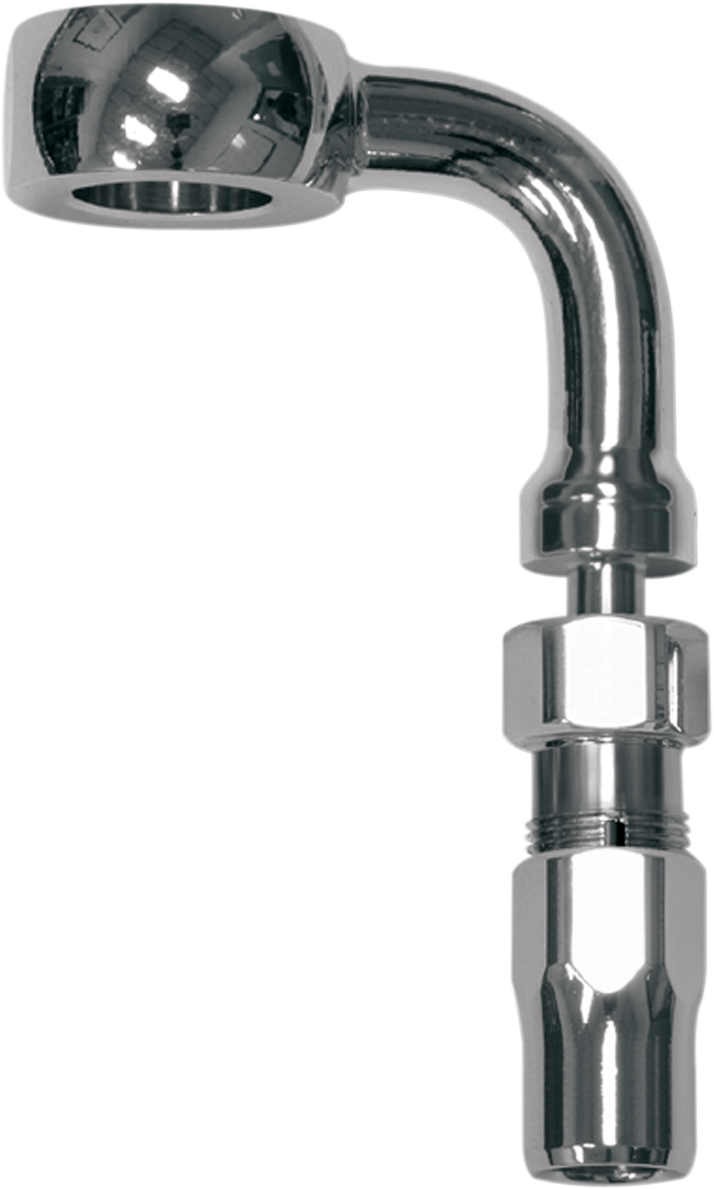 BYO Brake Banjo - 10mm-90° - Stainless Steel