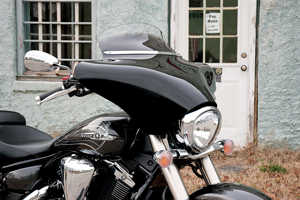Slotted Stainless Steel Batwing Fairing Trim
