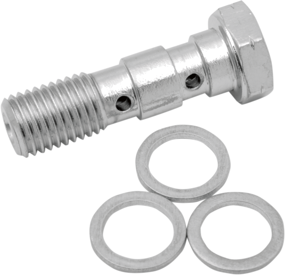 Universal Chrome Steel Banjo Bolt