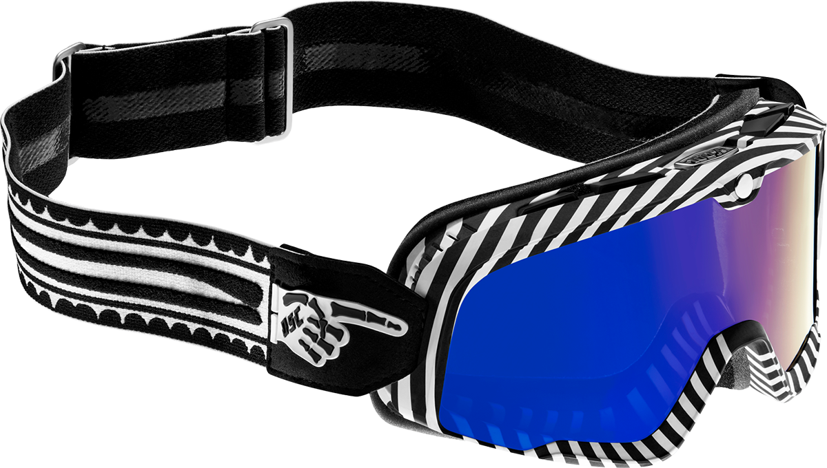 Barstow Goggle - Death Spray - Blue Mirror Lens