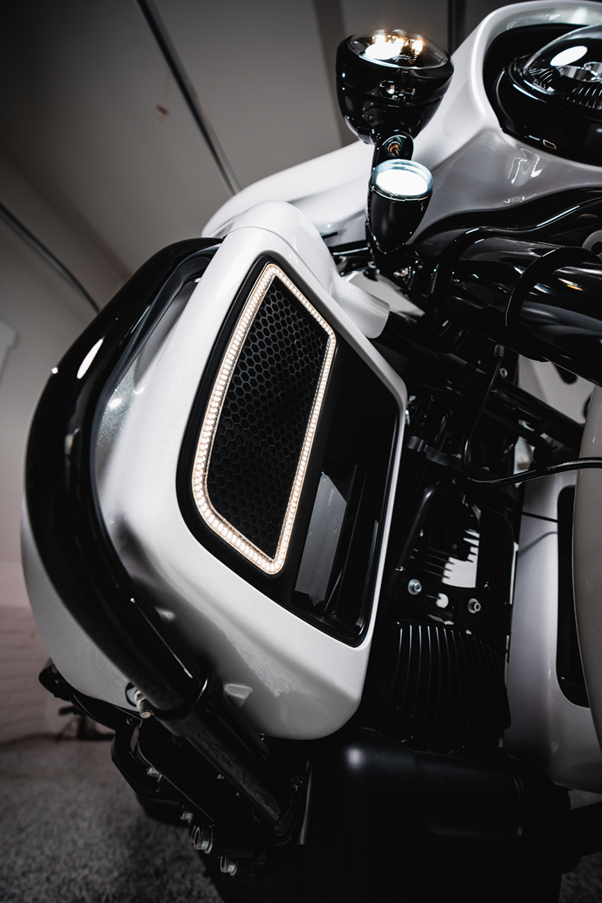 Lower Fairing Amber/White Light Inserts