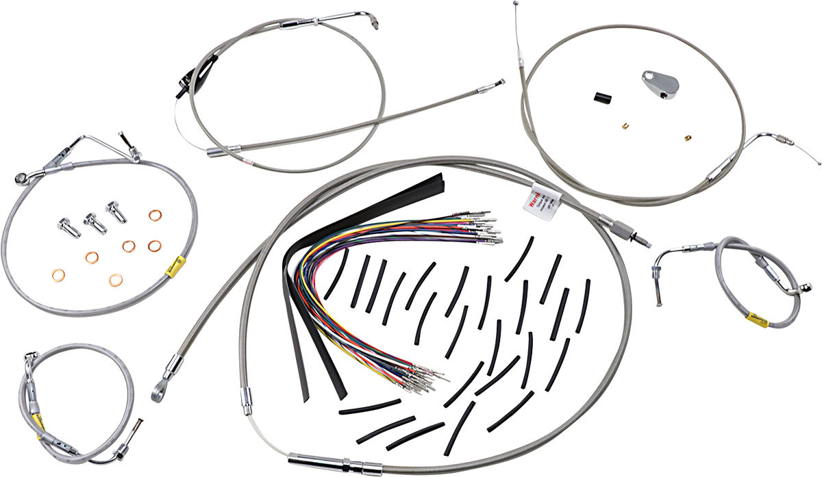 Control Kit for Early Touring Bikes with Bagger Bar Handlebars