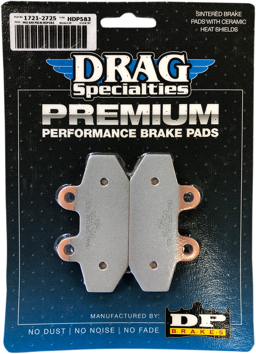 Sintered Metal Harley/Buell Brake Pads