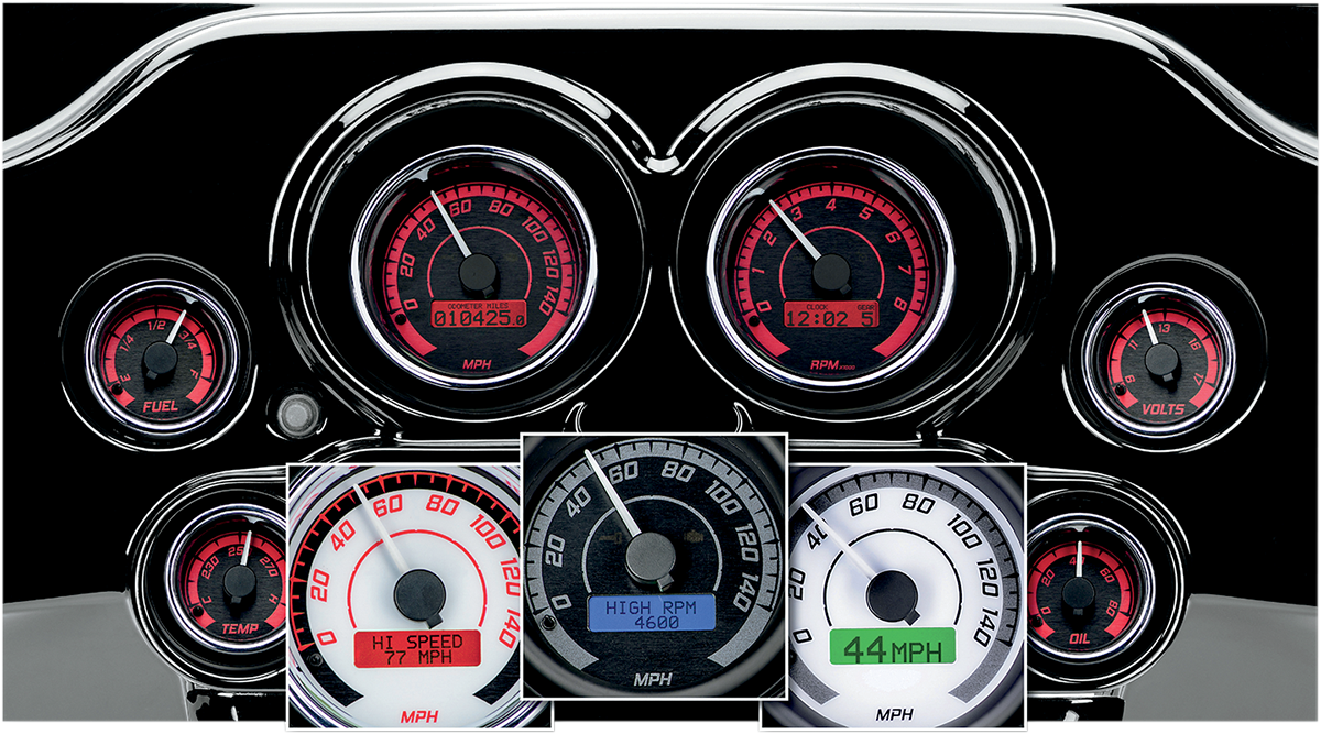 MVX-8K Series Analog/Digital Gauge Kit β 8600KGC Model