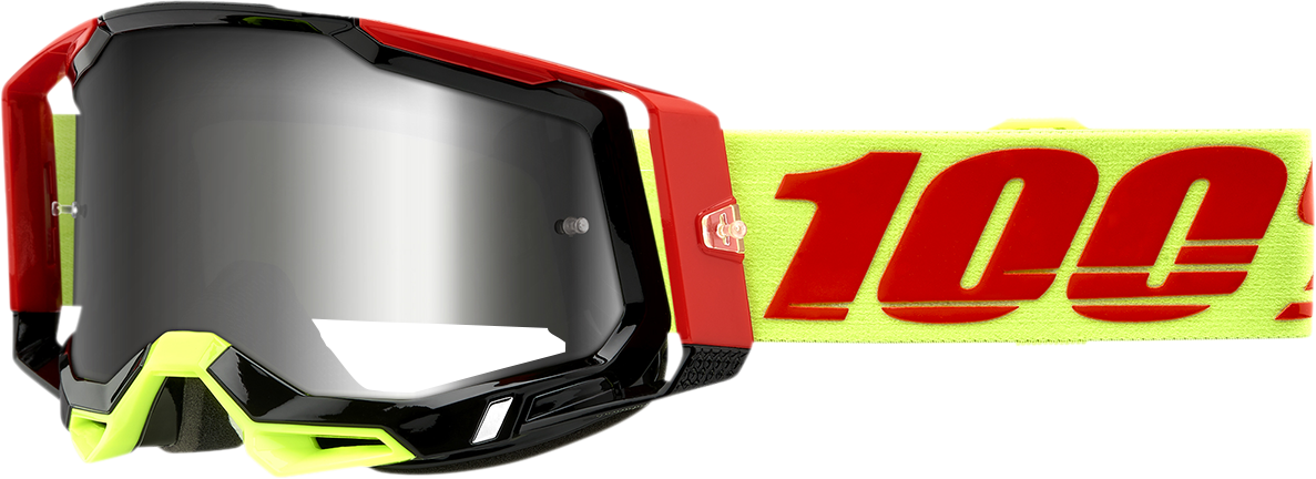 Racecraft 2 Goggle - Wiz - Flash Silver Mirror Lens