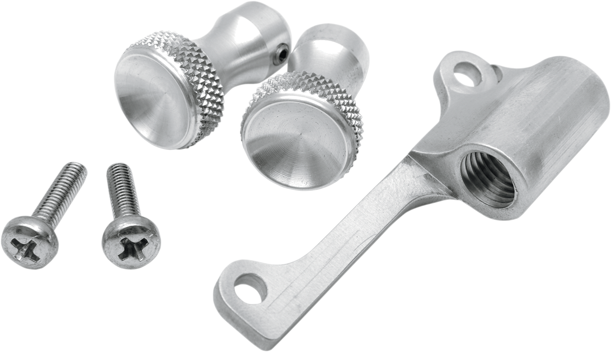 Mikuni Enrichener Cable Relocation Bracket Kit with Knobs