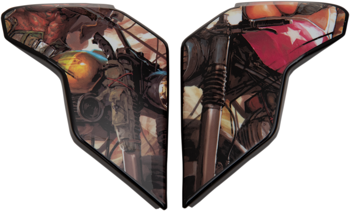 Airflite™ Helmet Side Plates — Pleasuredome