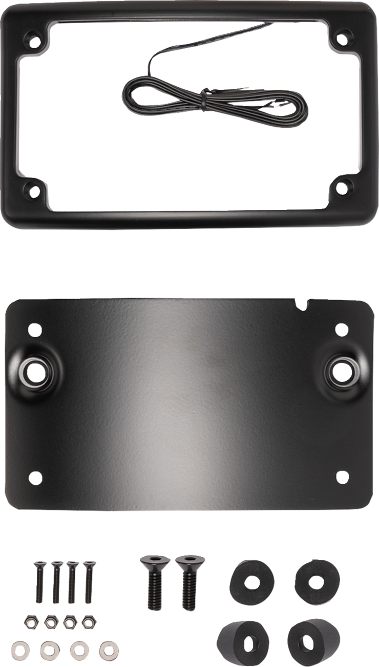 Curved License Plate Kit