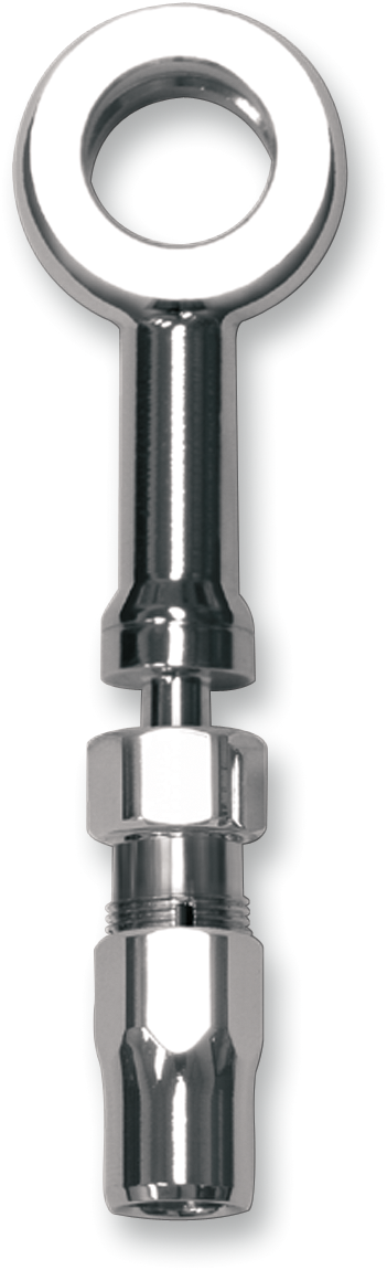 BYO Brake Banjo - 7/16"- 80° - Black