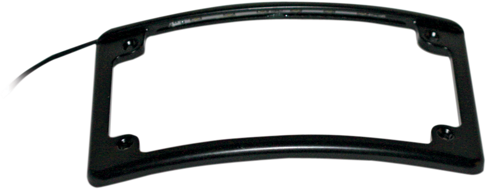 Radius LED License Plate Frame