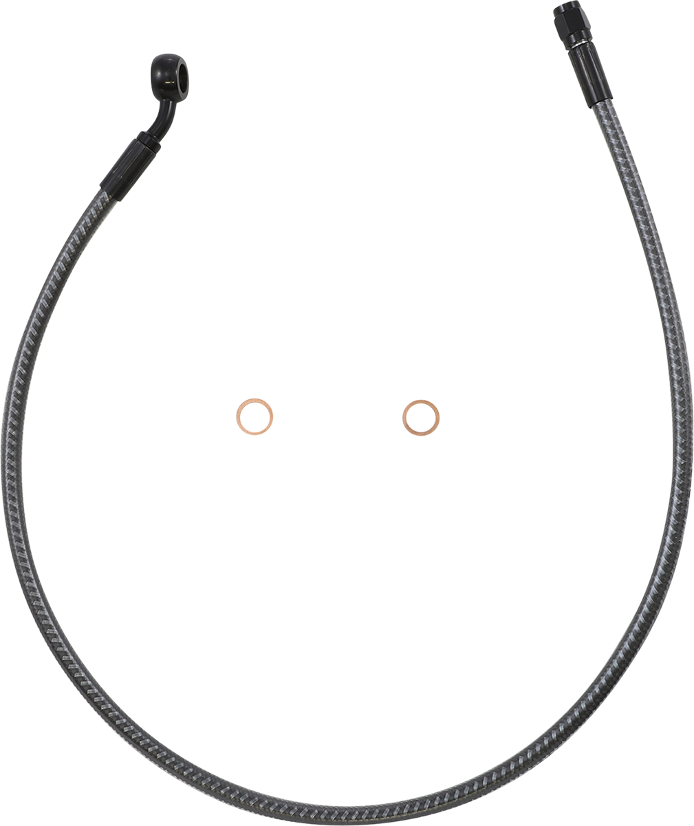 Brake Line - Front - 10 mm - 35° - 28" - KARBONFIBR