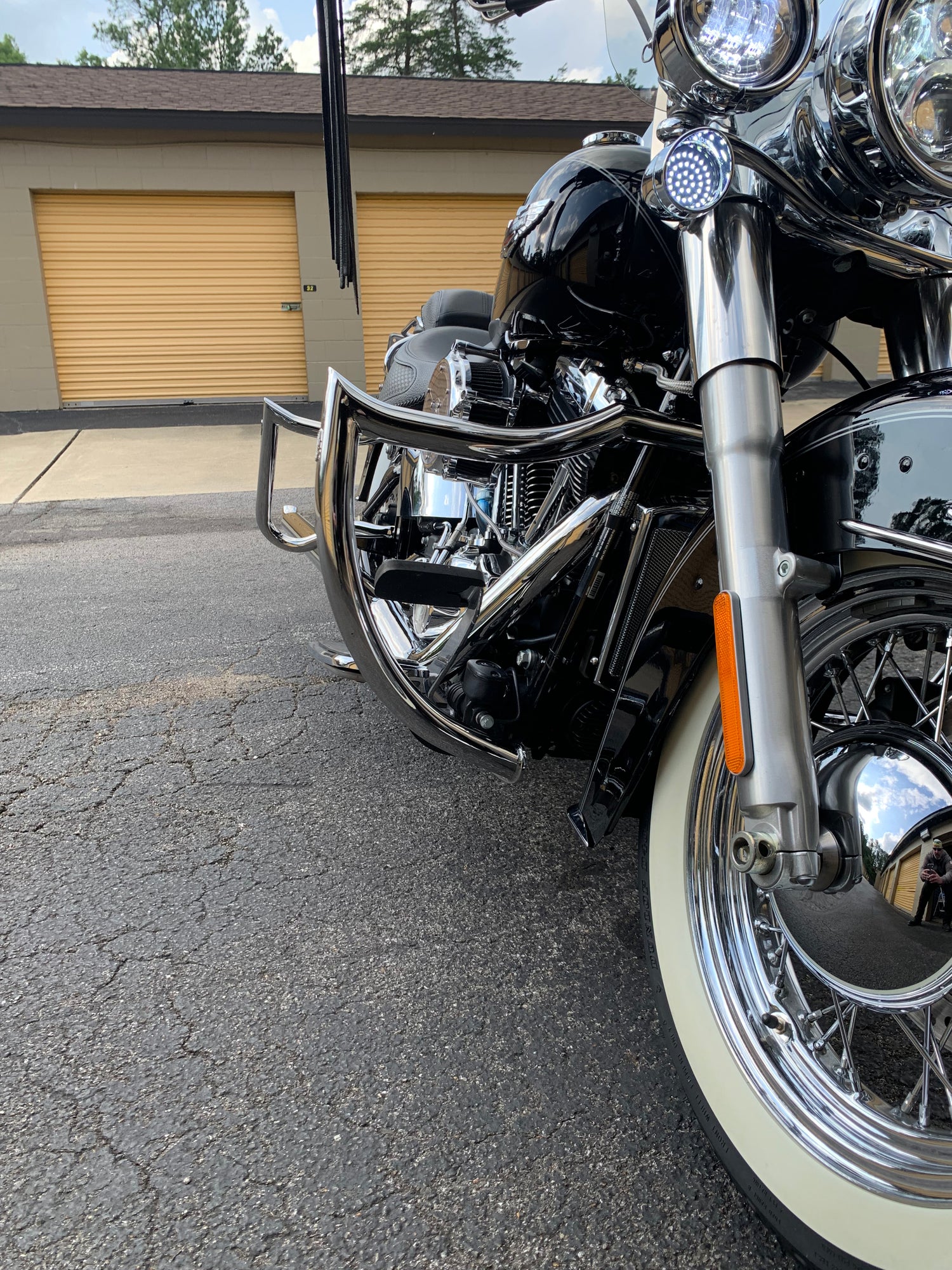 Shield Chrome for Softails 2001-2017
