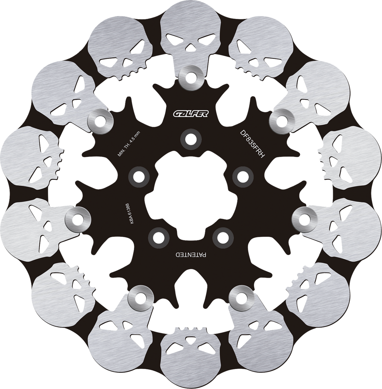 Skull Brake Rotor