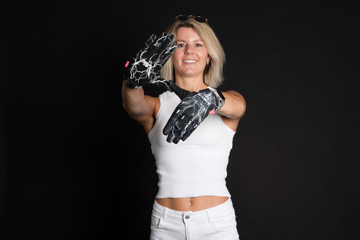 Strapped Brady Baker Lightning Gloves