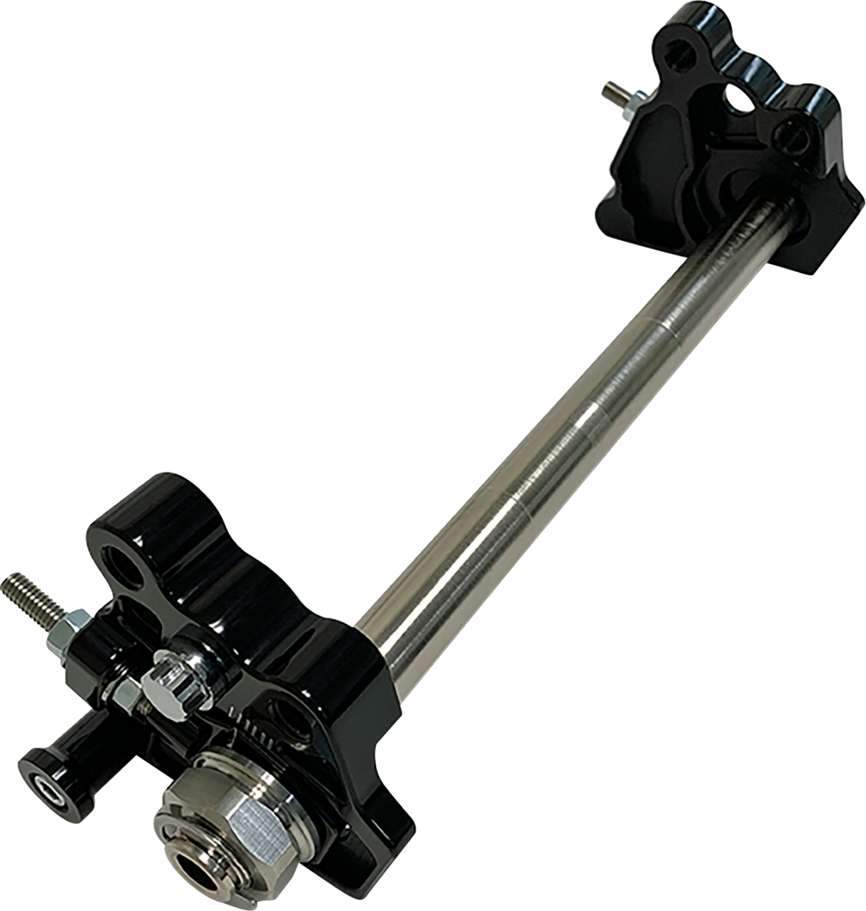 Axle Adjuster with Integral Shock Relocator Kit