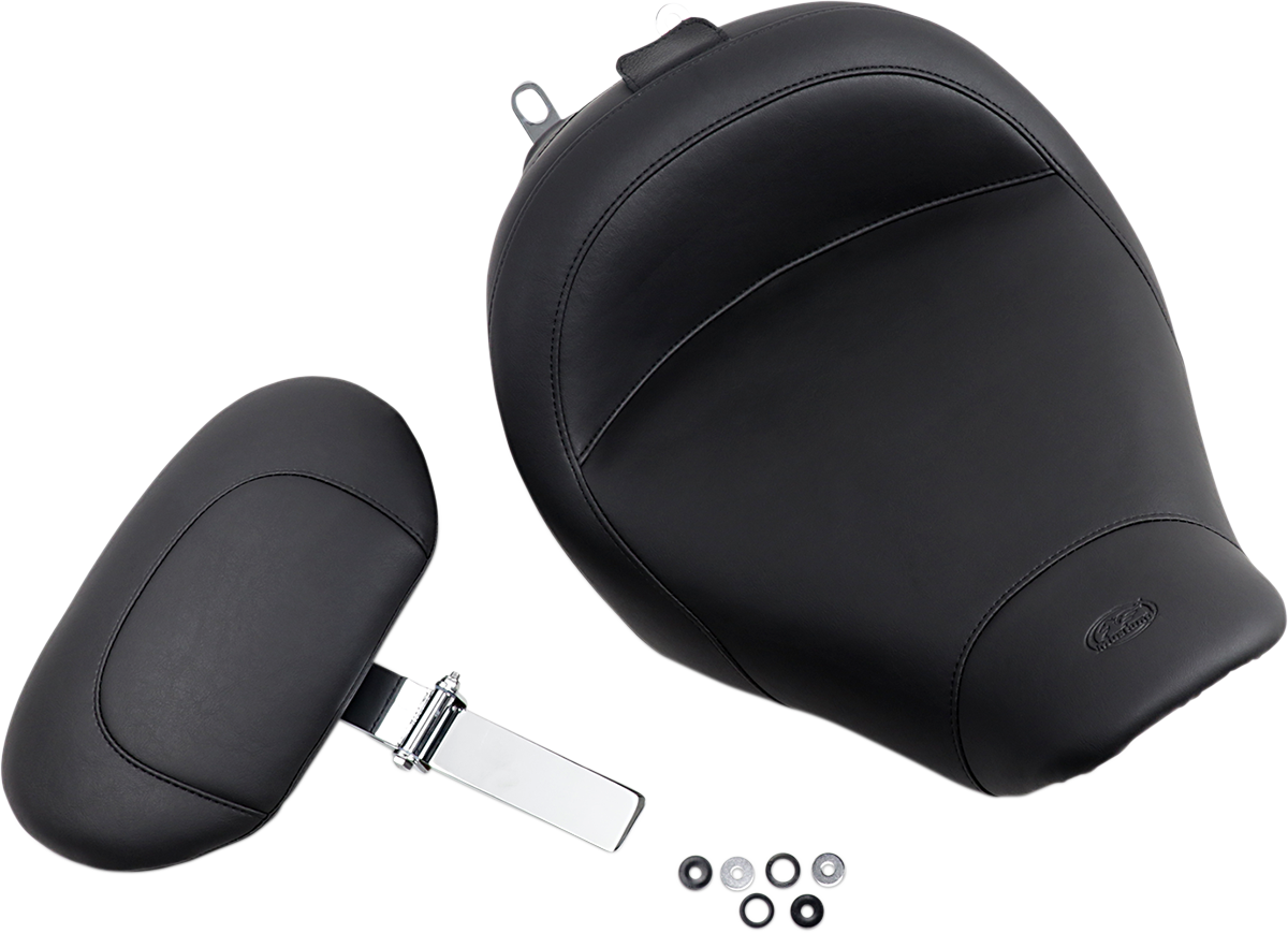 Wide Solo Seat with Removable Backrest