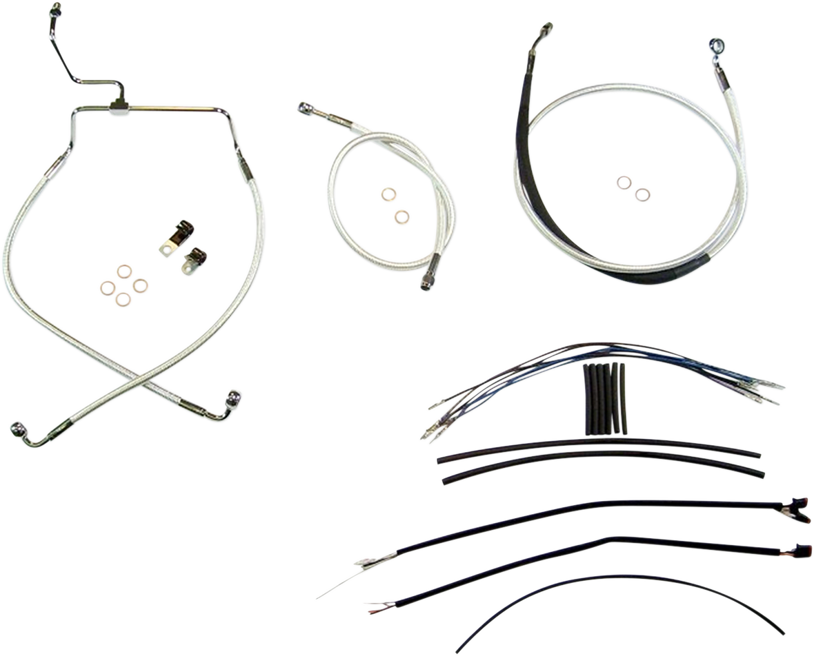 Sterling Chromite II® Designer Handlebar Installation Kit - 12"-14" - '17-'19 FLH