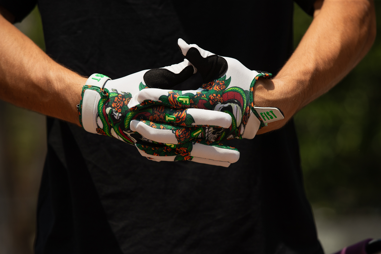 Strapped Poison Gloves
