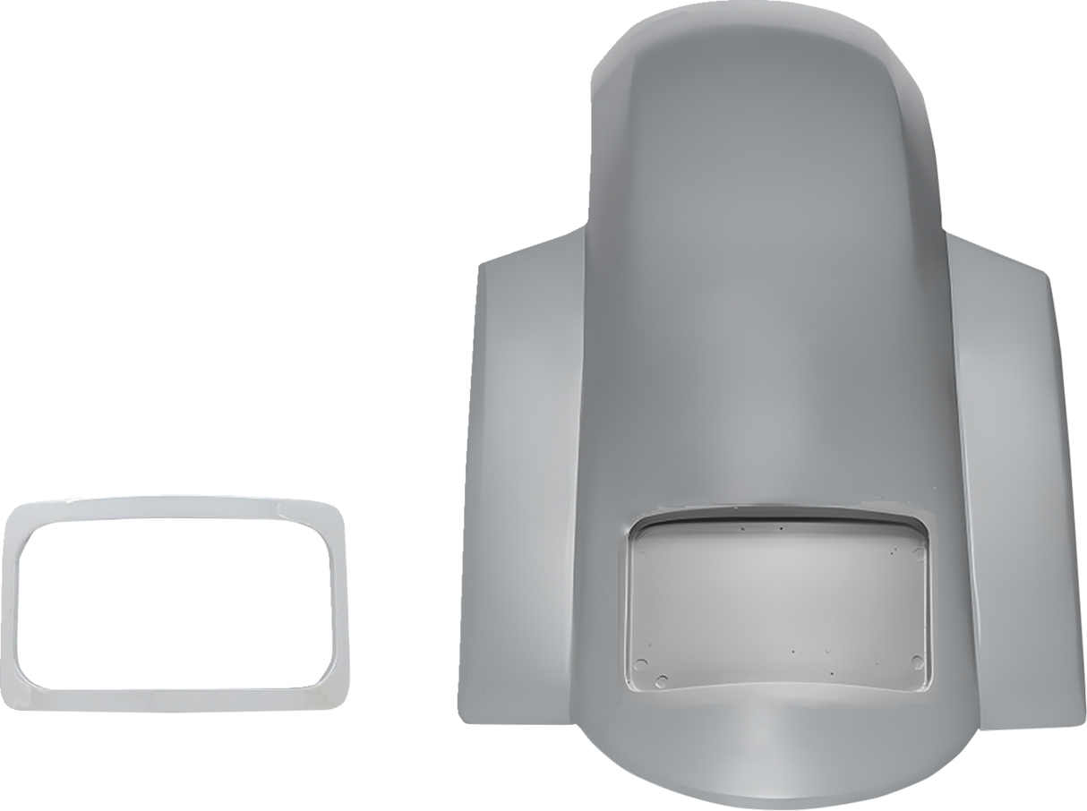 Rear Short Sport Fender and Plate Frame