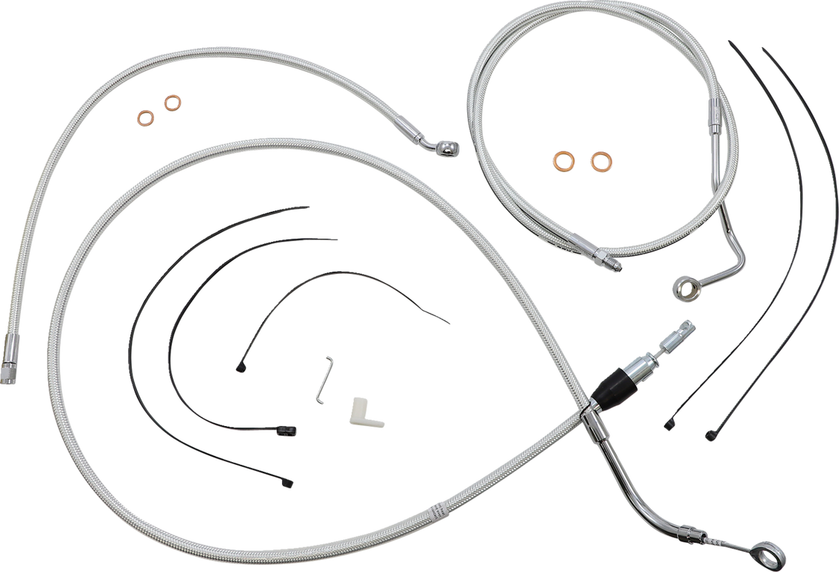 Sterling Chromite II® Designer Handlebar Installation Kit - 10" - '21-'23 FLH