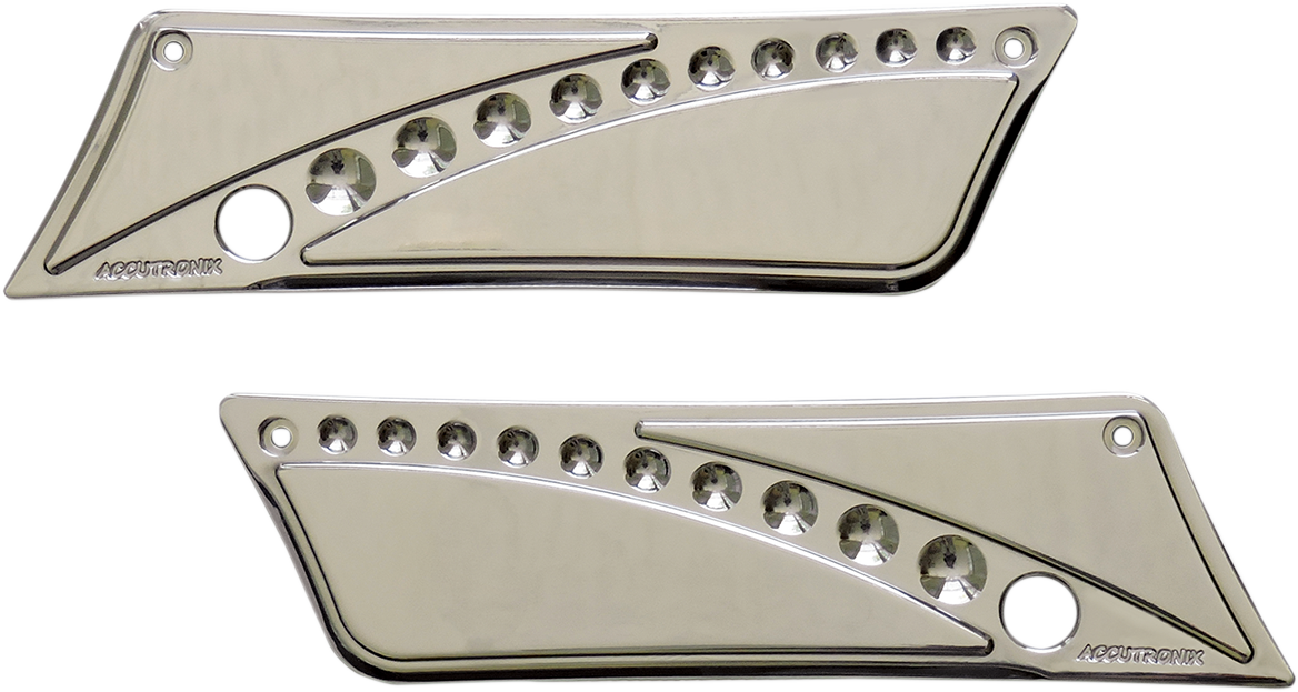 Drilled Saddlebag Latch Covers