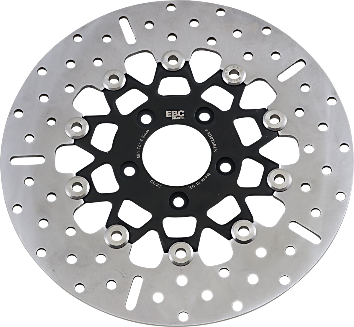 FSD Series Stainless Steel Front Brake Rotor for Big Twins