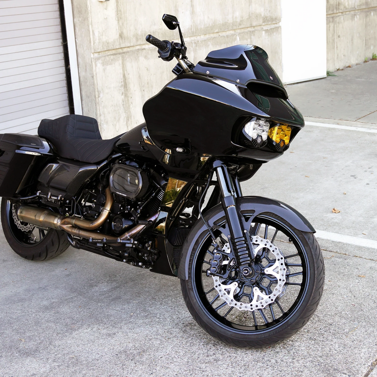Carbon Fiber 21" Wrapper Front Fender