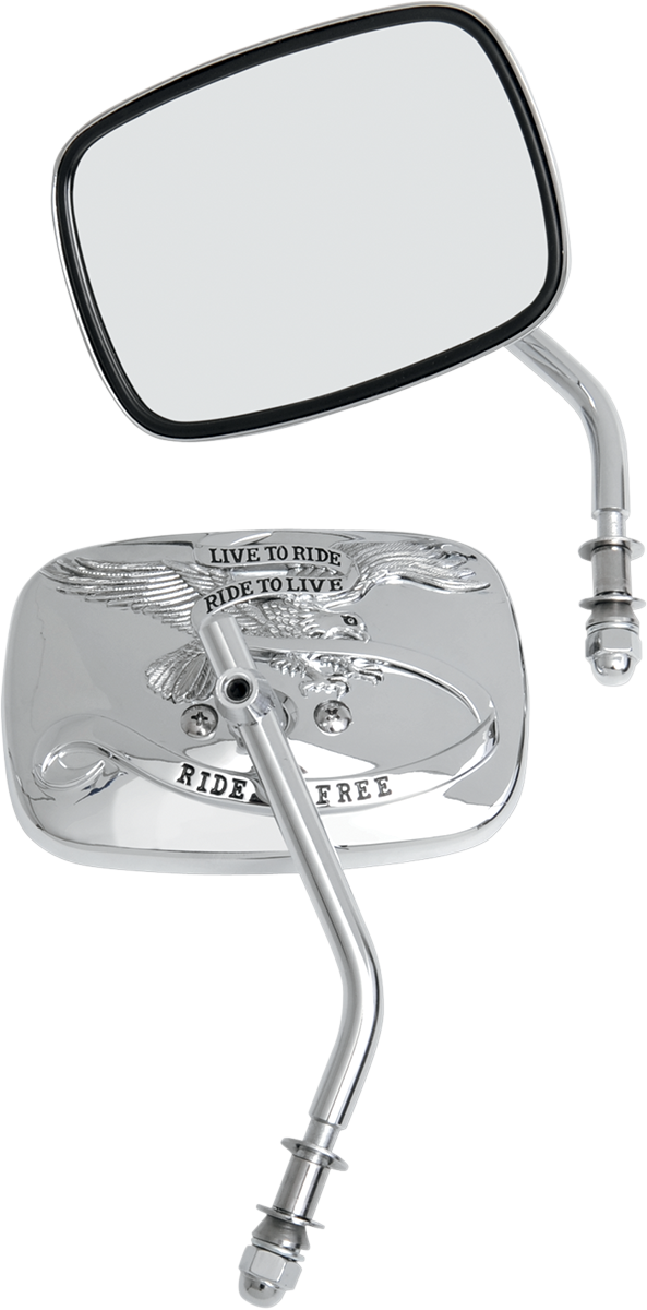 Live To Ride Custom Mirrors β Rectangle