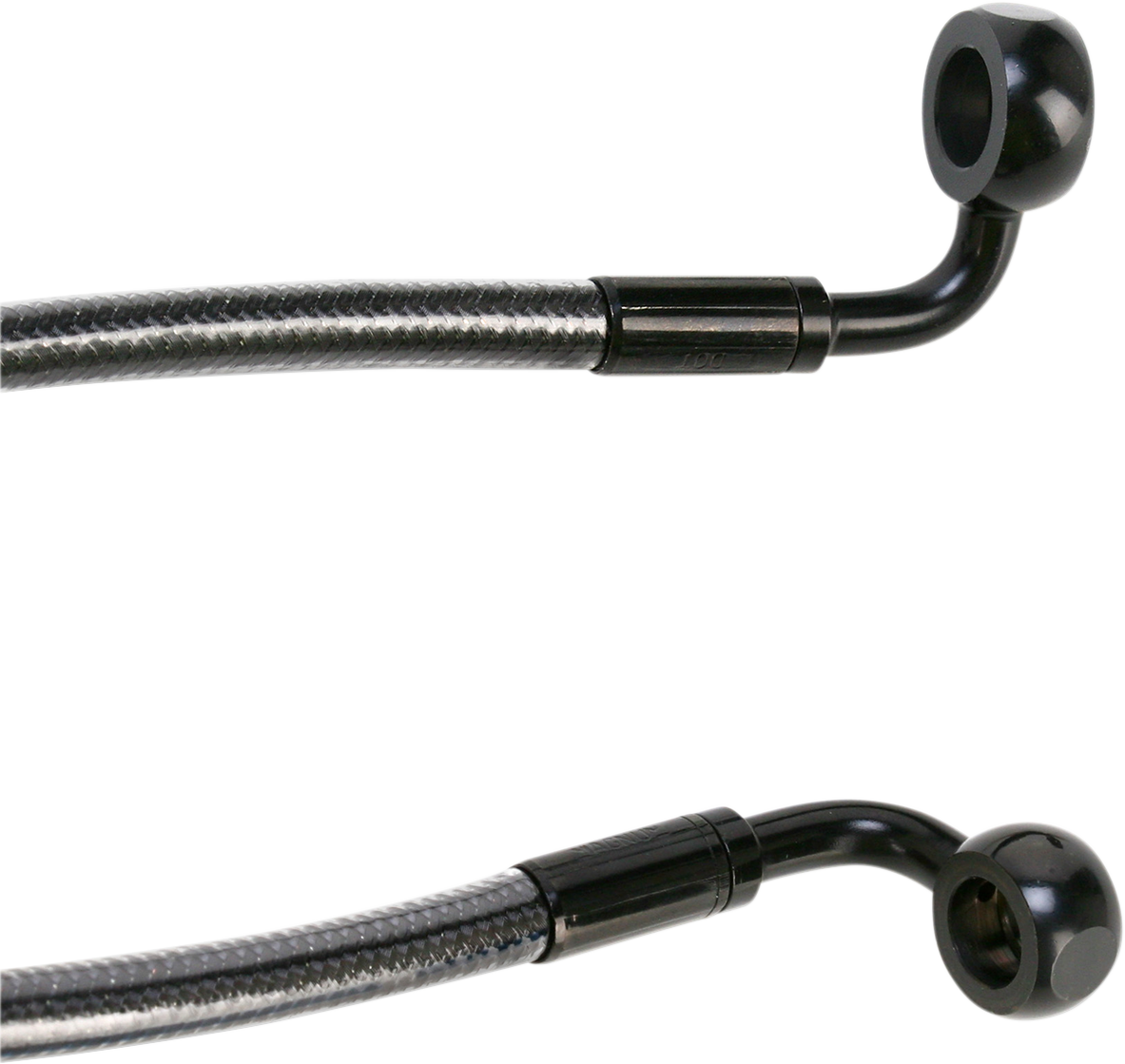 Brake Line - 90/90° - 54" - Black Pearl