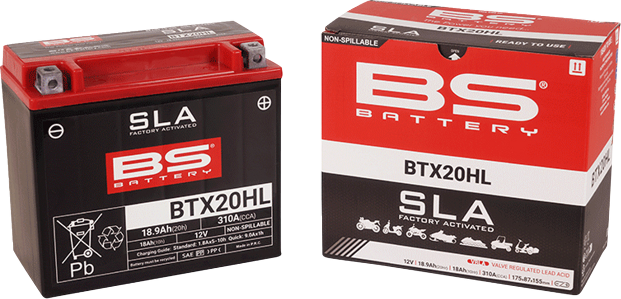 SLA Factory- Activated AGM Maintenance-Free Battery