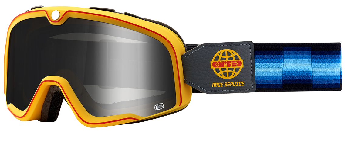 Barstow Goggle - Race Service - Silver Mirror Lens