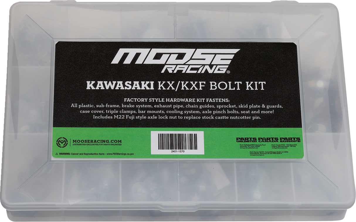 M1 KX/KXF Bolt Kit