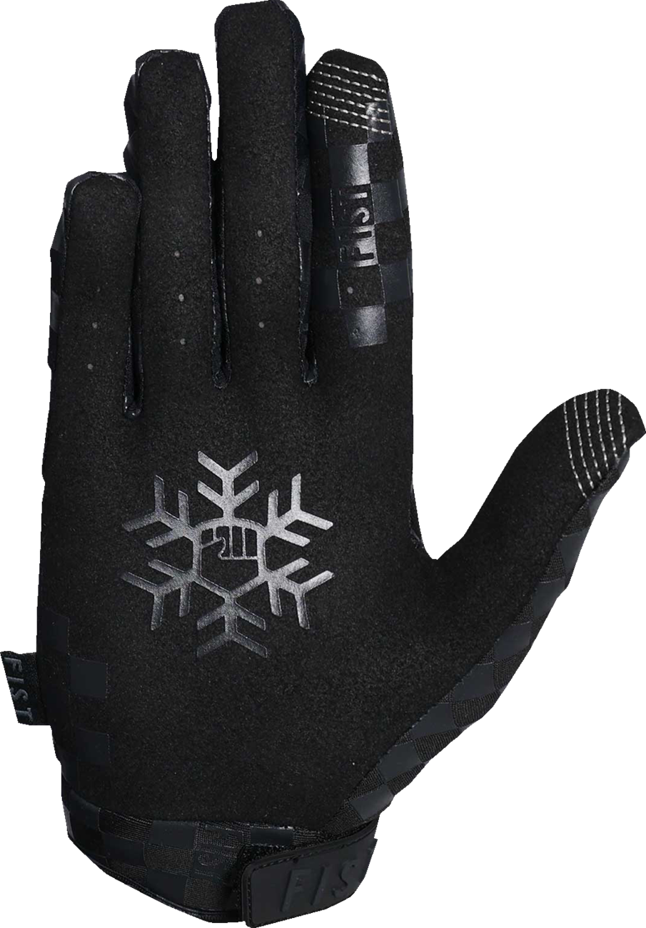 Chequer Frosty Cold Weather Gloves