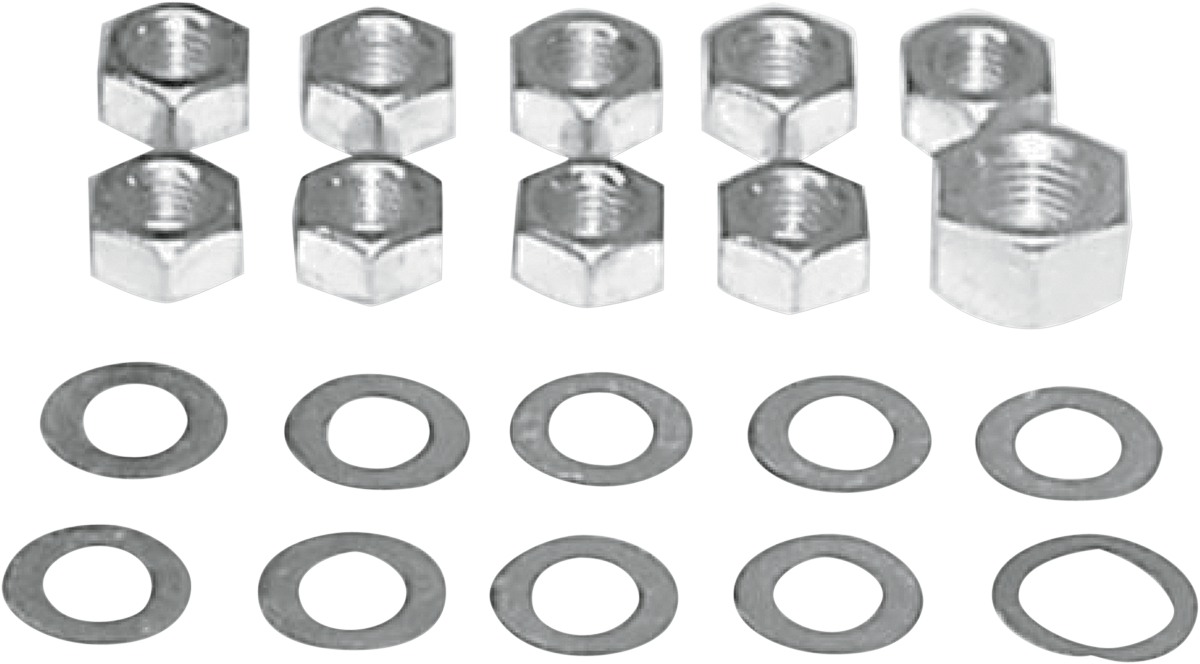 Transmission Side Cover/Clutch Arm Nut Kit