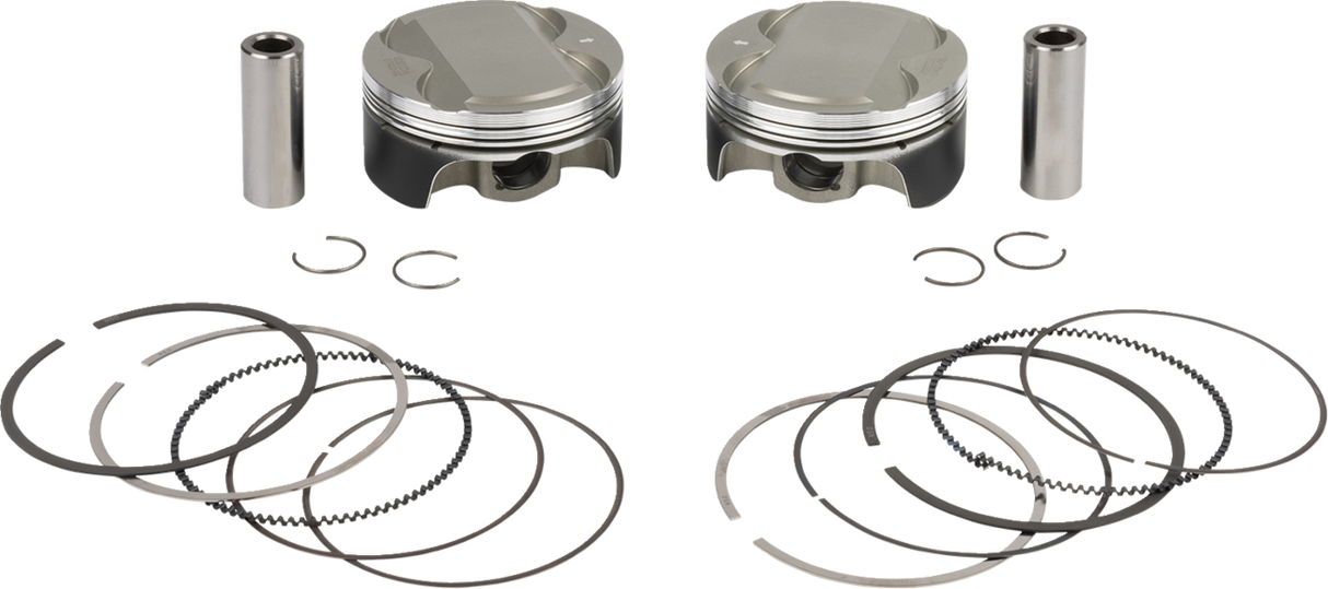 Piston Kit Anodize Crown