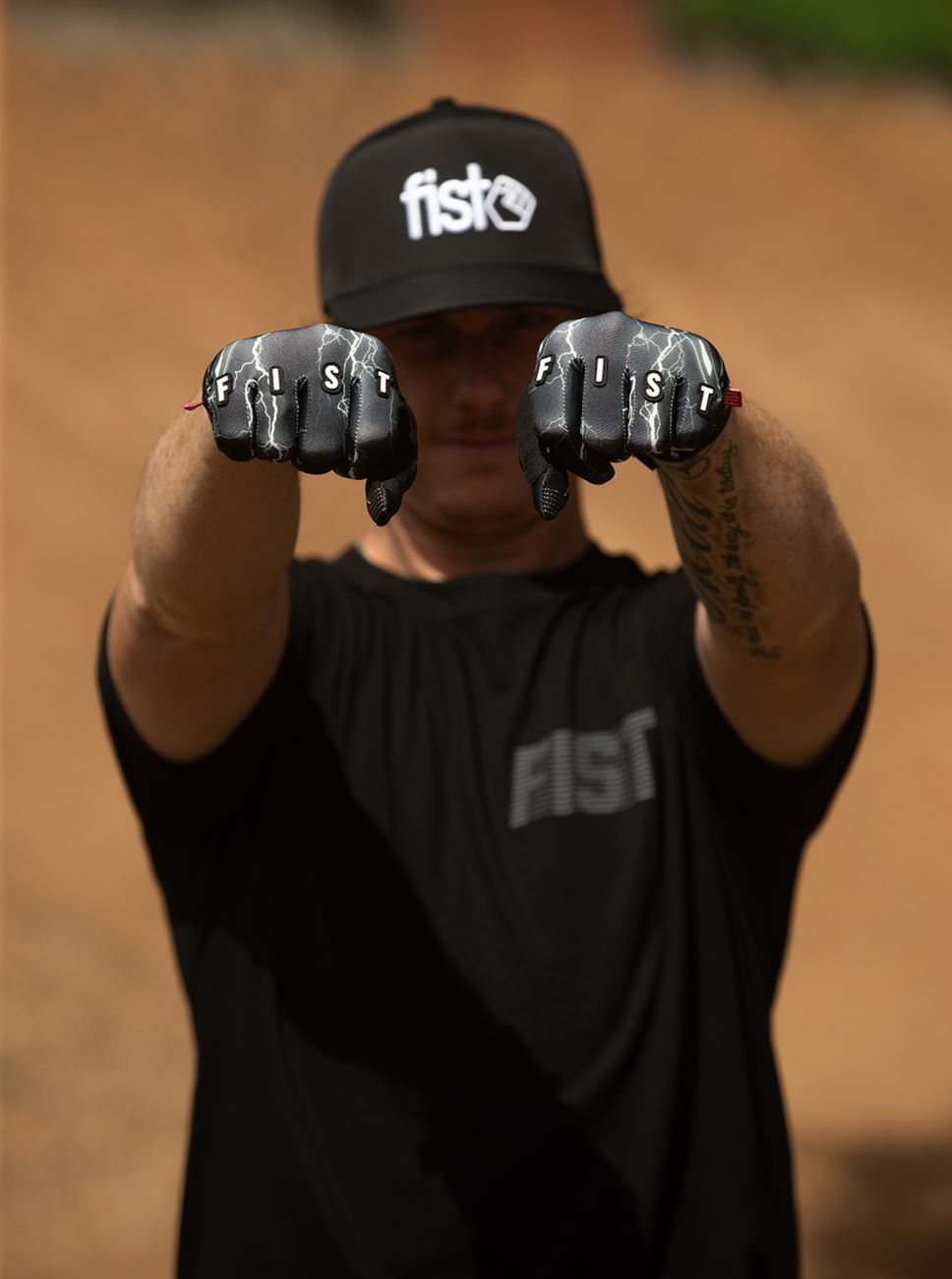 Strapped Brady Baker Lightning Gloves