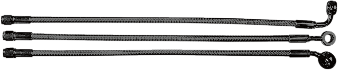 Brake Line - 10 mm-Straight - 31" - Black Pearl