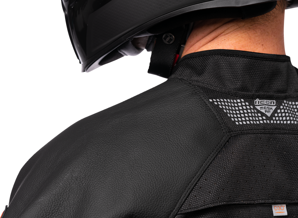 Mesh AF™ Leather Jacket