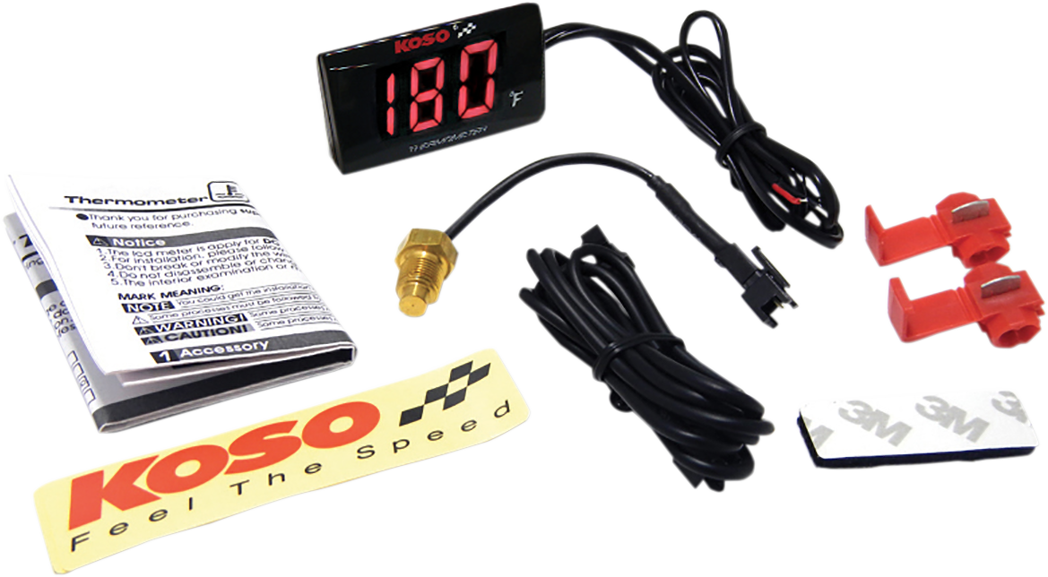 Super Slim Temperature Gauge