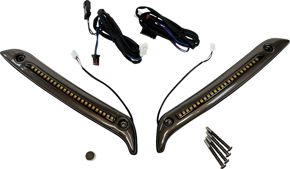 LED Windshield Trim
