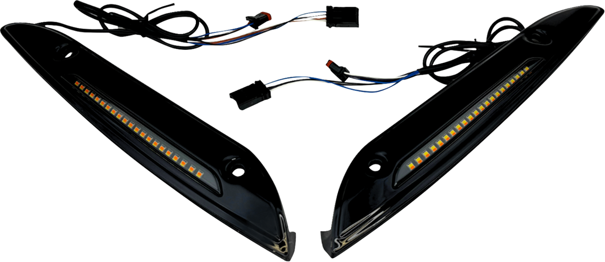 Genesis® 4 Dynamic LED Road Glide® Windshield Trim