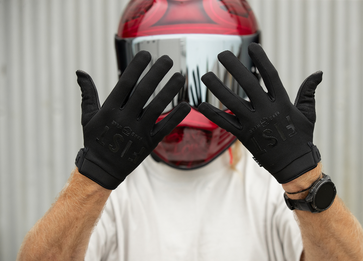 Moto Hybrid Leather Road Gloves