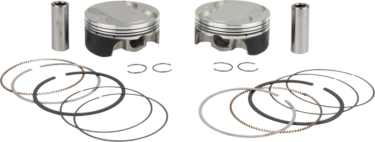 Piston Kit Anodize Crown